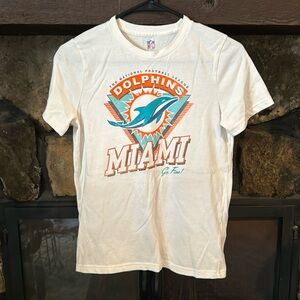 NFL abercrombie kids Miami dolphins tee boys 13/14